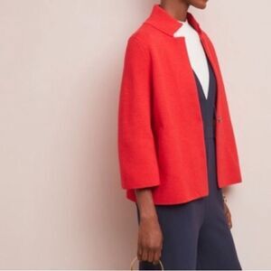 Anthropologie Moth Carey Sweater Blazer in Size Large